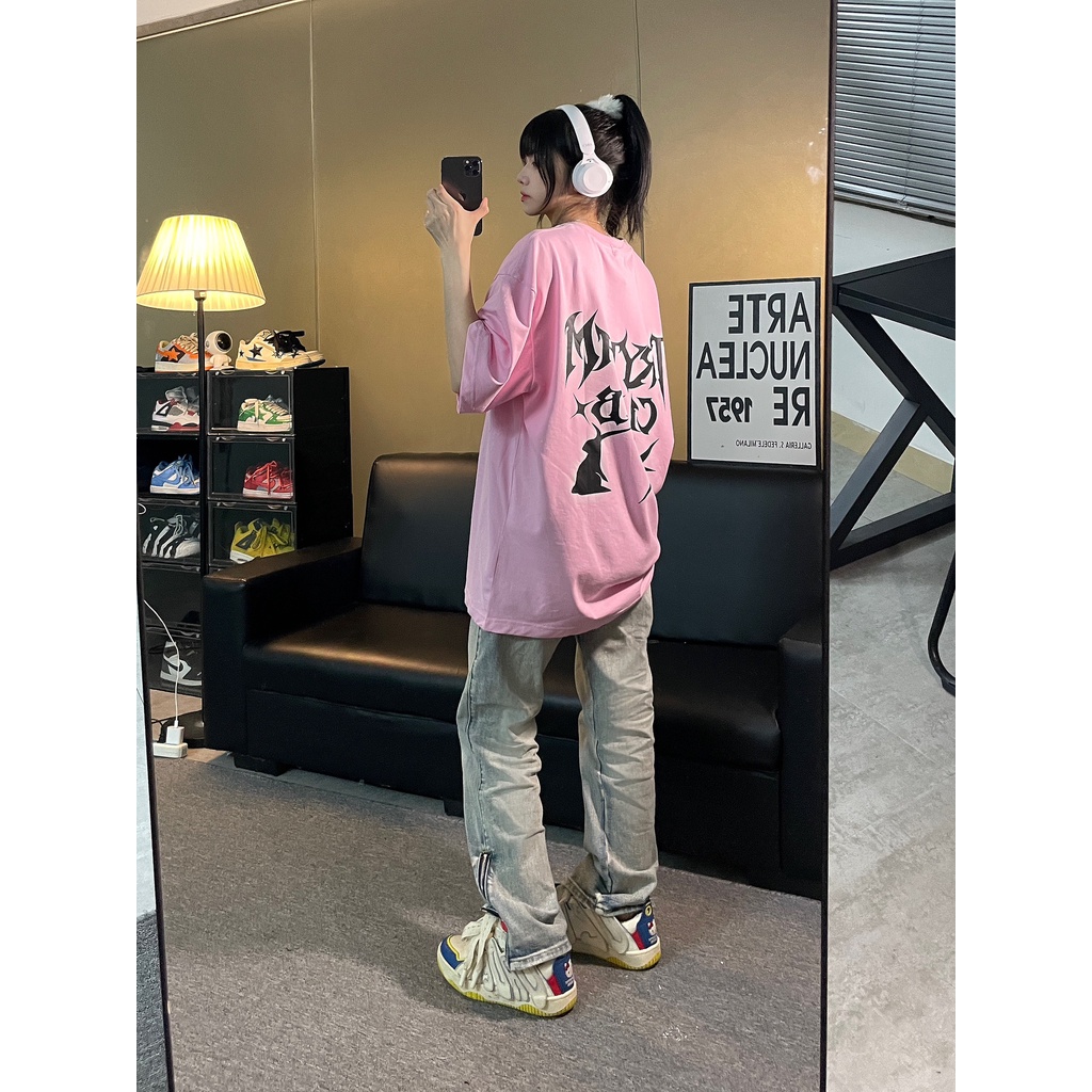 Áo thun NRVP 100% cotton tay ngắn plus size