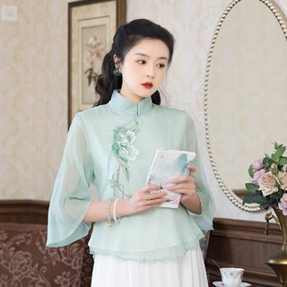 Áo cổ trang kiểu trung hoa trung quốc đi lễ chùa hán phục cổ trang