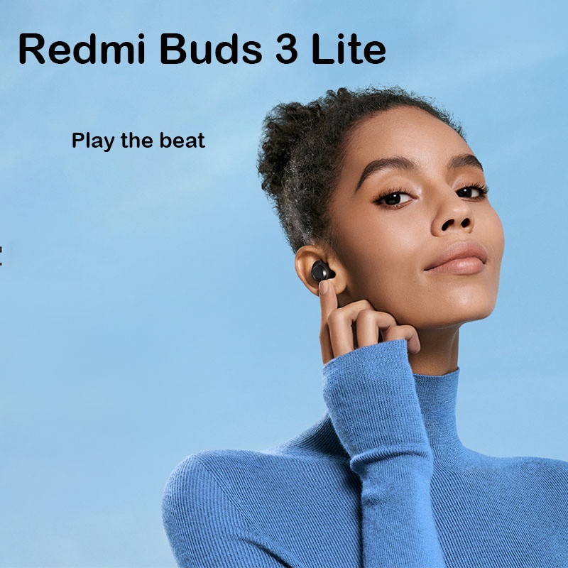 Tai Nghe Bluetooth 5.2 TWS Phiên Bản Toàn Cầu Cho Xiaomi Redmi buds 3 Lite youth