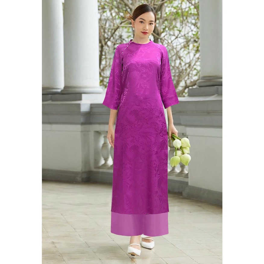 GIÁ XƯỞNG - Áo dài truyền thống gấm Thái Tuấn