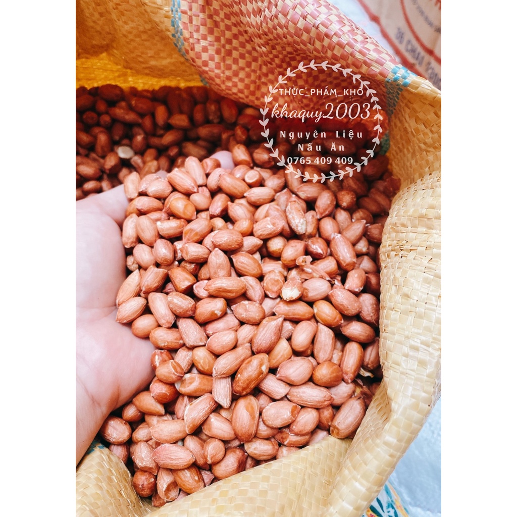 ĐẬU PHỘNG SỐNG, hạt to tròn, béo bùi, thơm ngon