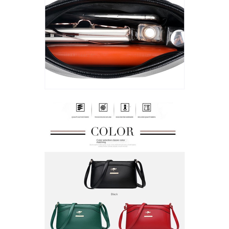 Túi Đeo Chéo Da Thật Thời Trang Mới 2023 Dành Cho Nữ