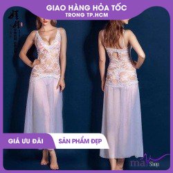 Set bộ đầm váy dạ hội đêm tân hôn