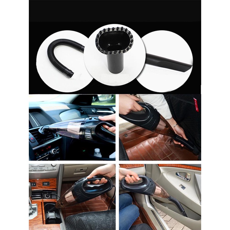 Máy Hút Bụi Ô TÔ Cầm Tay, Máy Hút Bụi Đa Năng, Với Công Xuất Lớn Hút Sạch Bụi Bẩn Như Sàn Nhà , Gầm Ghế. BH 12 Tháng !