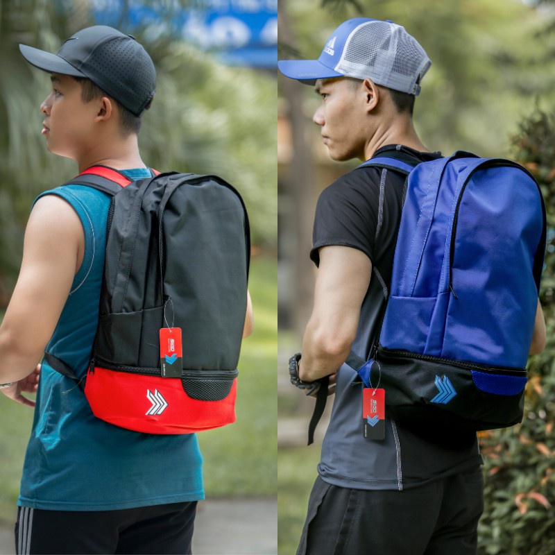Balo Thời Trang Thể Thao Nam Nữ SIGO 01 Chống Nước Có Ngăn Đựng Giày Chính Hãng