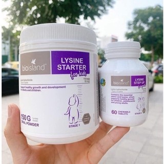 Combo hỗ trợ tăng chiều cao cho bé_lysine bioisland
