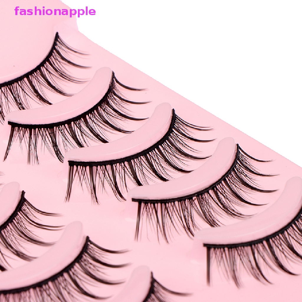 Set 5 Cặp Lông Mi Giả Cong Dài Tự Nhiên