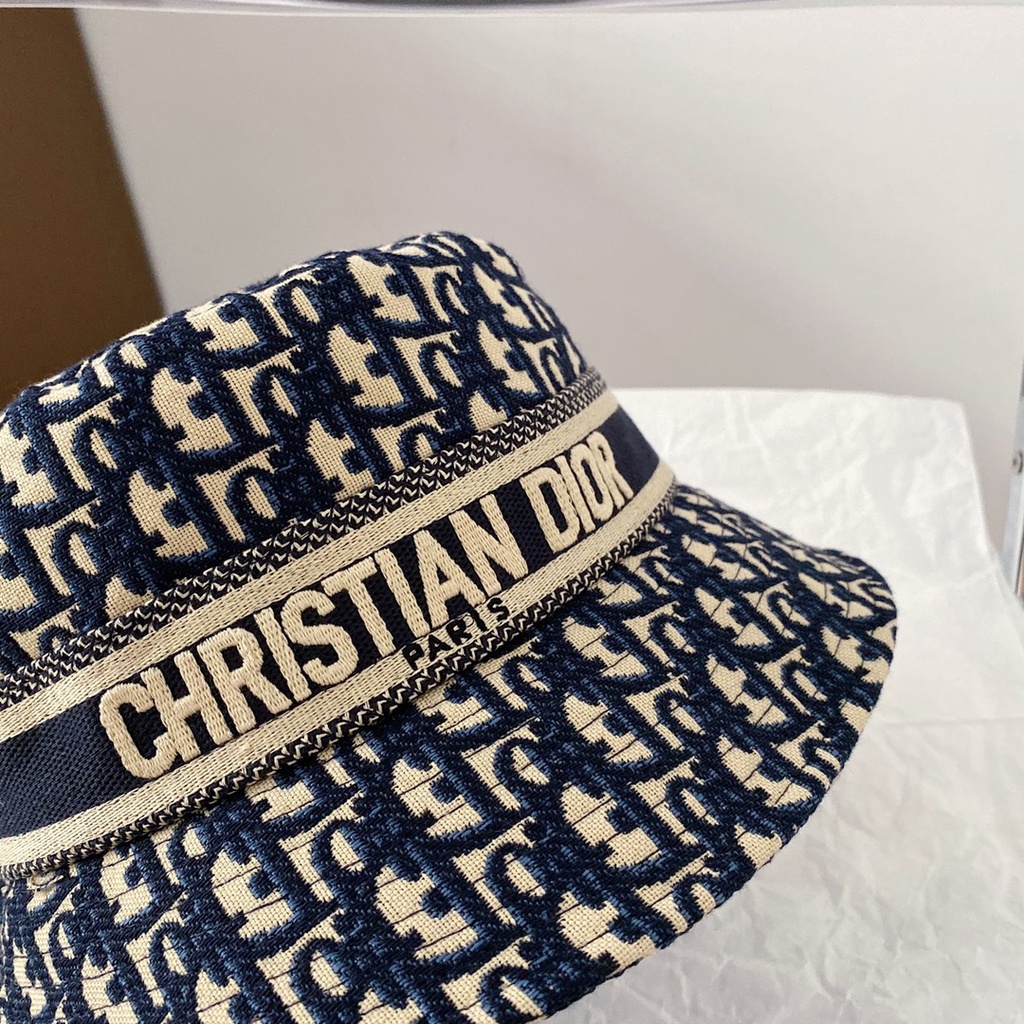 Nón Bucket Màu Đen Thương Hiệu 23ss Sang Trọng Phong Cách Thể Thao Cho Nam Và Nữ