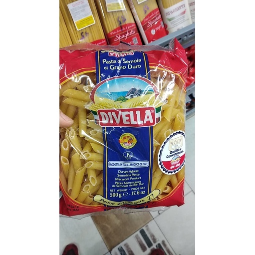 Mì nui ống số 27 Divella 500g