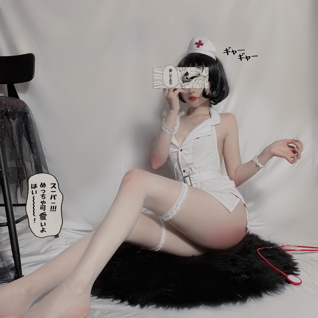 Set đồ ngủ Cosplay y tá TuTu L377