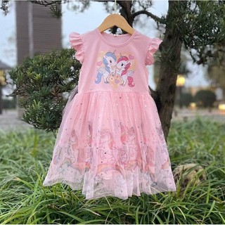 (XẢ LỖ) Váy Elsa 3 Màu Cho Bé Gái (Size Đại 15-23kg)