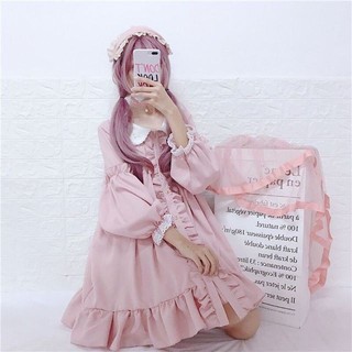 [ ORDER ] Váy lolita baby doll hồng siêu dễ thương