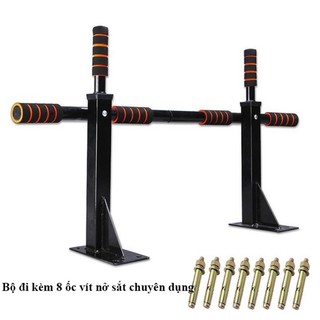 Xà treo tường đa năng P90x _QS có 6 mút tay cầm chắc chắn Xà nặng 4-5kg có hộp đẹp làm quà tặng