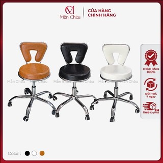 Ghế xoay spa có tựa, ghế phun xăm cao cấp TM092