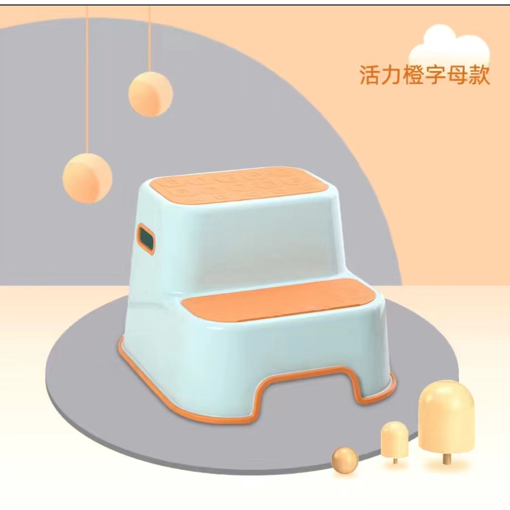 ✺●【✨ALL】Ghế Nhựa 2 Bậc Chống Trượt Cho Bé / Ghế xếp thang chống trượt cho trẻ em