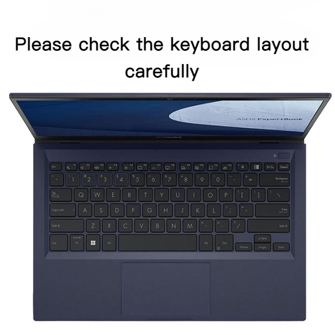 Tấm Lót Bảo Vệ Bàn Phím Máy Tính ASUS ExpertBook 14 '' inch ASUS B1400C B1400CEAE Bằng Silicon Chống Thấm Nước Tiện