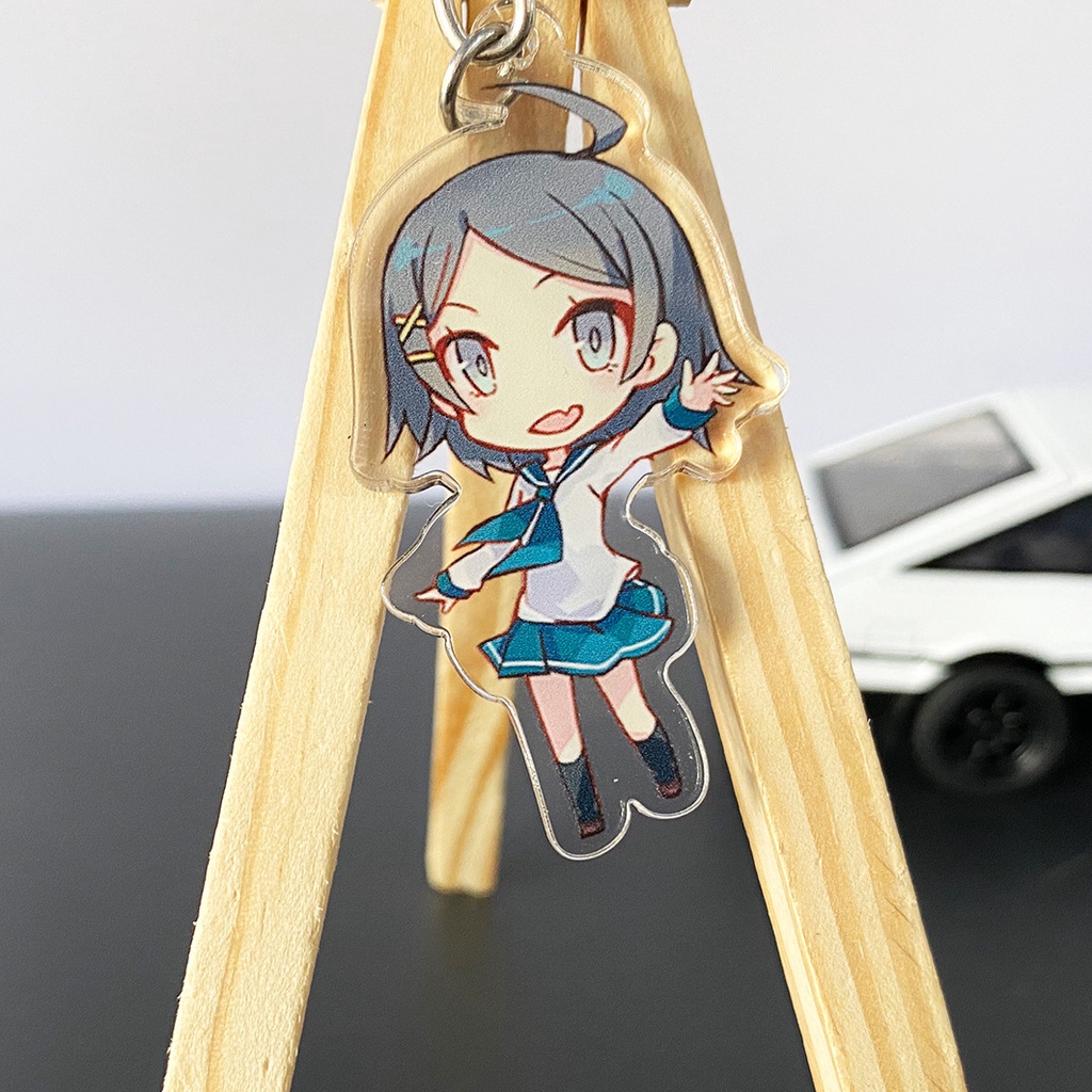 Móc khóa mica anime Oregairu - SNAFU Ebina, Iroha, Zaimokuza, Hayato, Komachi, Miura