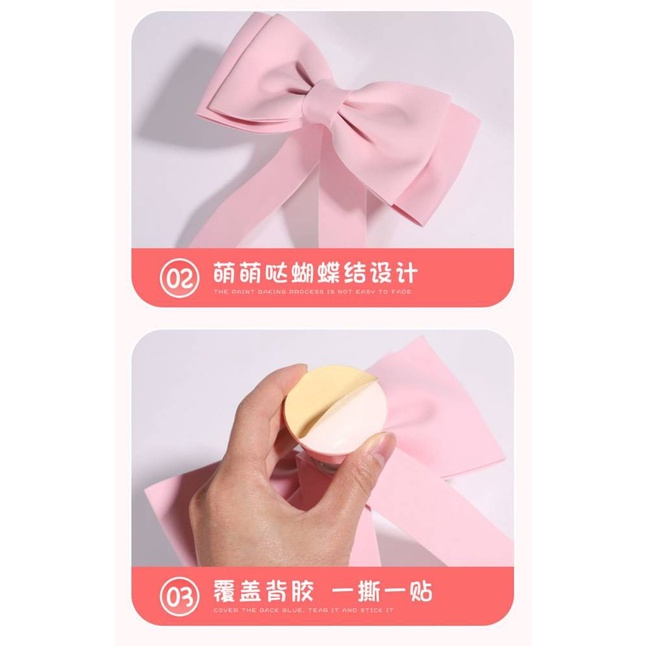 Wuling Confero Mini Interior Decoration Modification Chinese Style Macaron Body Bow Bumper Stickers Car Decoration Accessories nug7