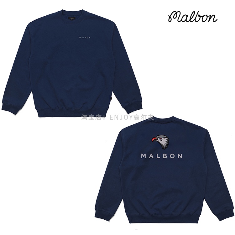 Áo Thun Nam Dài Tay Cổ Thuyền MALBON GOLF