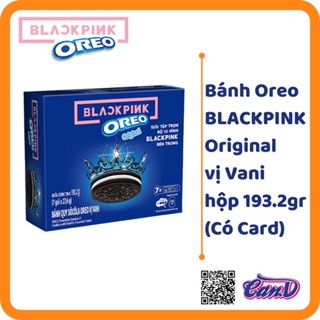 OREO BLACKPINK HỘP 193G (CÓ SẴN THẺ BO GÓC TRONG HỘP)