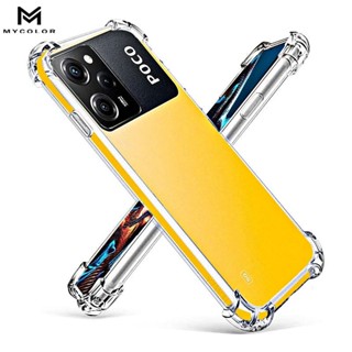 Ốp lưng viền vuông chống sốc trong suốt Cho XIaomi Xiomi Poco C75 C65 C55 C40 F6 F5 F4 F3 M7 M6 Plus M5 M5s X7 X6 X5 X4 X3 NFC M4 M3 GT Pro 4G 5G 2024 2025