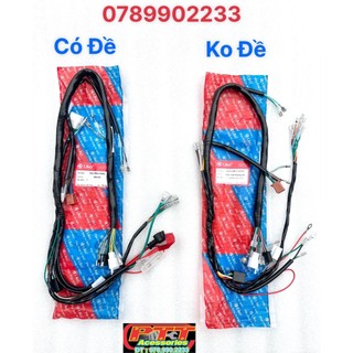 Bộ dây điện sườn xe win 100 tq có đề - không đề
