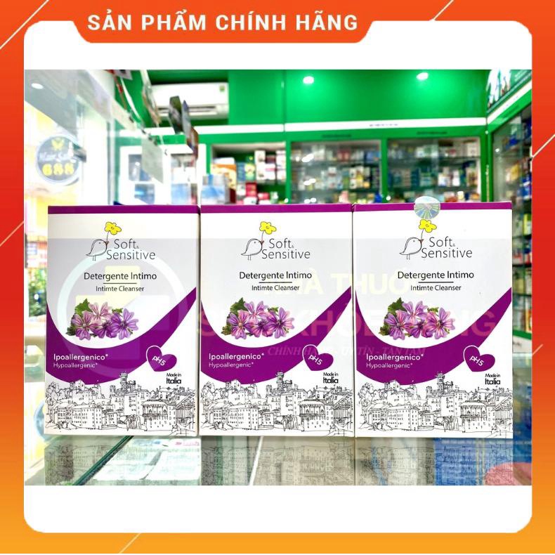- Dung dịch vệ sinh phụ nữ Soft&Sensitive (Xuất Xứ Italia)
