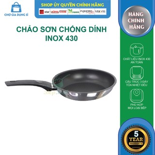 Chảo chống dính 3 đáy inox 430 Fivestar Standard