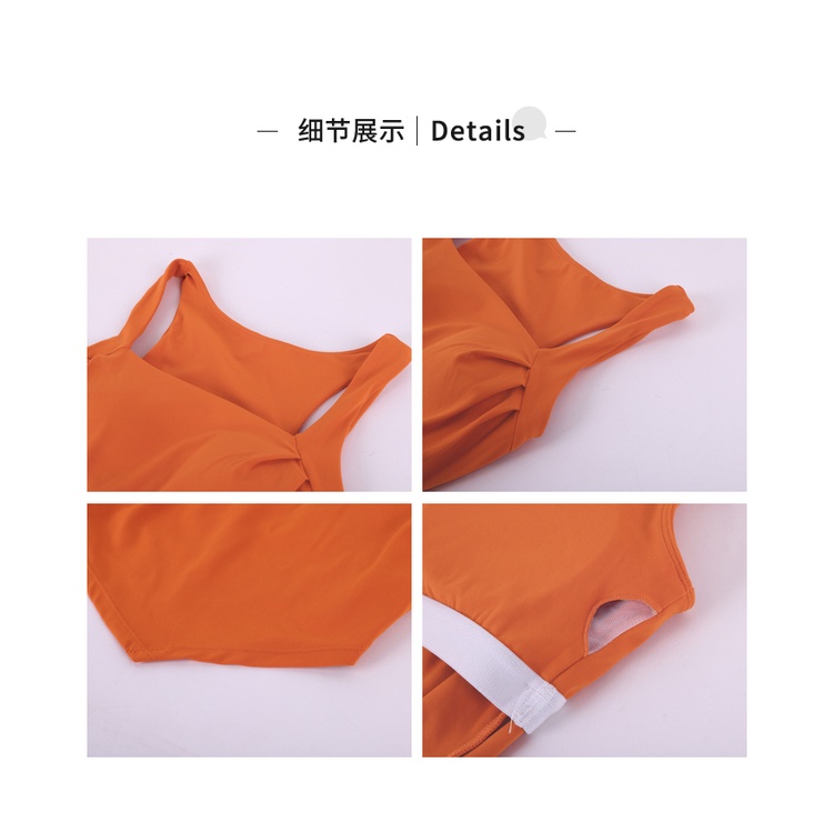 Áo Ngực Thể Thao Nâng Ngực Cổ Vuông Chống Sốc