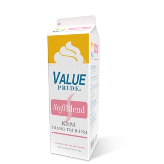Kem topping Value SoftBlend hộp 1kg