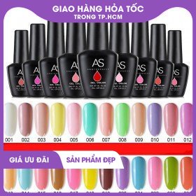 Sơn gel As 120 màu chuẩn hàng chọn chi tiết phía dưới 001 ĐẾN 050