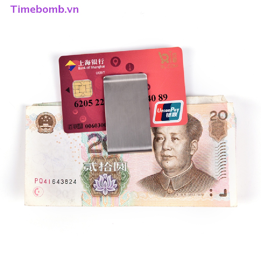 # Túi Xách Nữ Thời Trang # Kẹp Tiền Hai Mặt Bằng Thép Không Gỉ