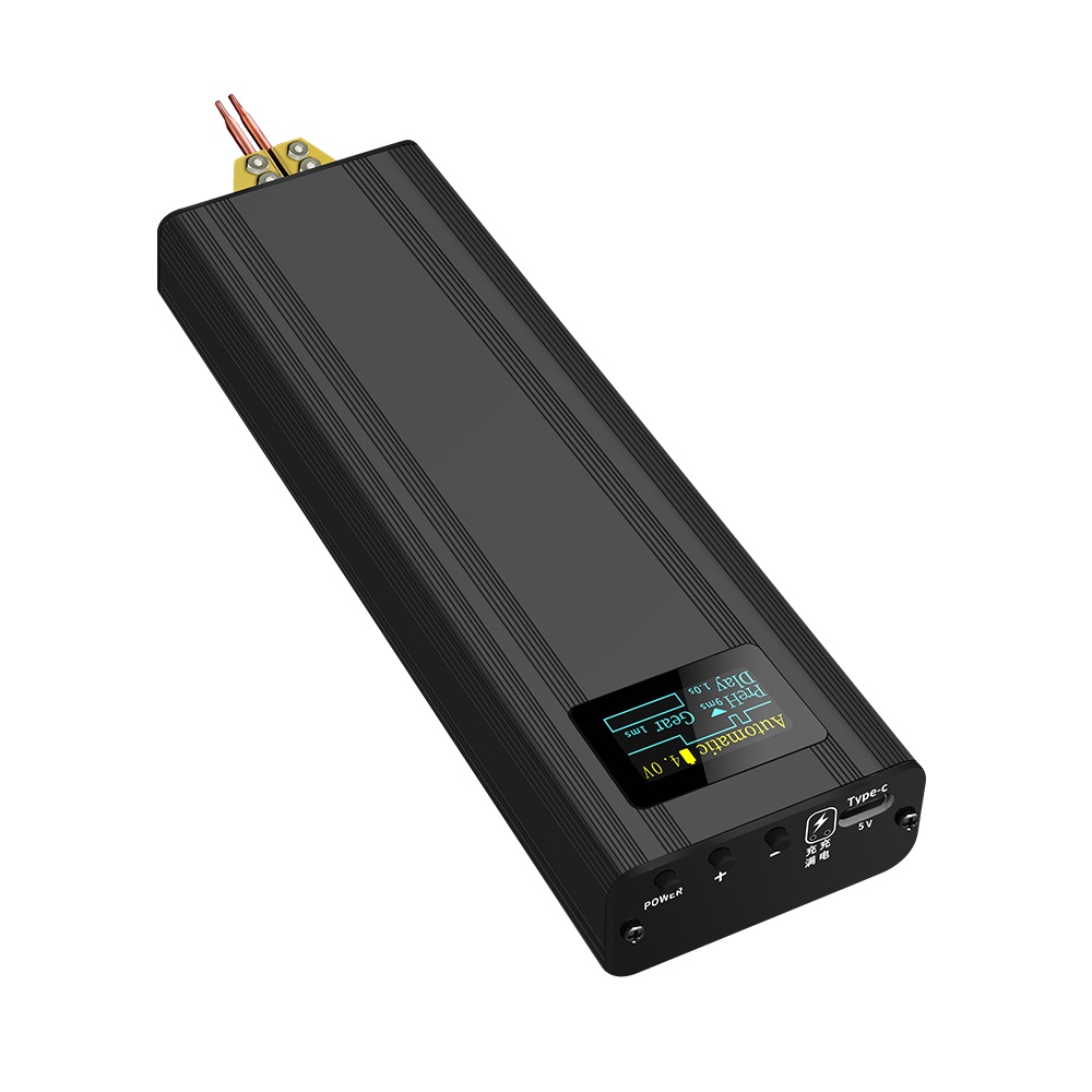 Bộ Máy Hàn Điện Cầm Tay Mini Có Màn Hình Pin Lithium 18650