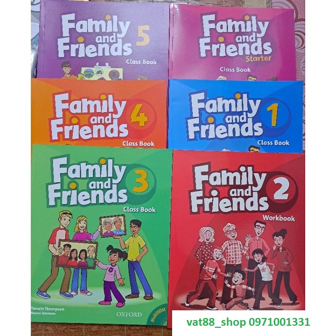 Sticker từ vựng Family & Friends bản quốc tế............