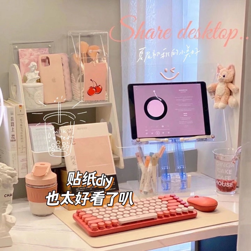 Giá đỡ máy tính ipad Acrylic trong suốt