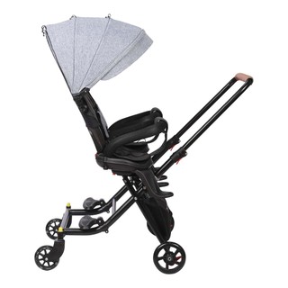 Xe Đẩy Đôi Cho Bé ZARACOS Nicolas 0266 Phối Màu Black Grey Chất Liệu Cao Cấp Bảo Hành 3 Năm