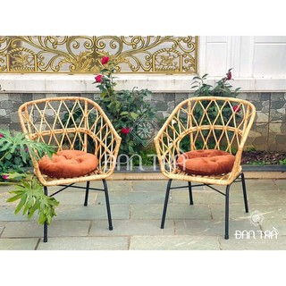 Ghế mây tay bè chân sắt, ghế mây ăn cổ điển, ghế mây giá rẻ, bàn ghế mây đan trà