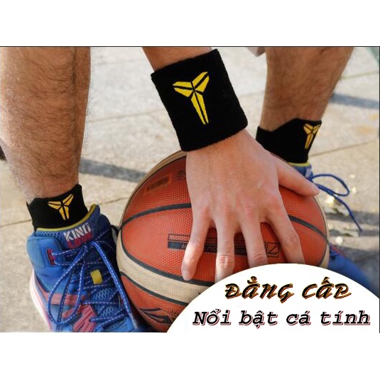 Băng Cổ Tay Bóng Rổ Thấm Mồ Hôi Bảo Vệ Cổ Tay
