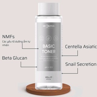 DRCEUTICS Basic Toner Và Standard Toner Cấp Ẩm Cho Da (200ml)