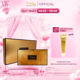 Mặt nạ miếng YHL cấp ẩm dưỡng trắng se khít lỗ chân lông chống lão hóa duy trì độ săn chắc và đàn hồi 5 miếng/ 30ml 1 mi