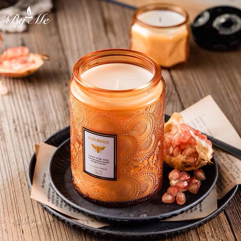 Nến Thơm Phòng Candle Cup Hương Thơm Thư Giãn Khử Mùi Không Khói Lưu Hương Phòng Ngủ Luxurious