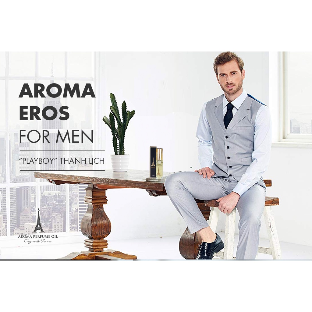 Nước Hoa Pháp AromaVersace Eros Men Nam Tính, Lịch Lãm, Mạnh Mẽ