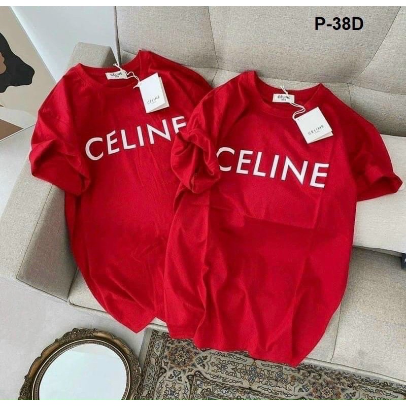 ÁO PHÔNG HÃNG ĐỎ CELI TAY CỘC HÀNG ĐẸP QCL1  MS29988