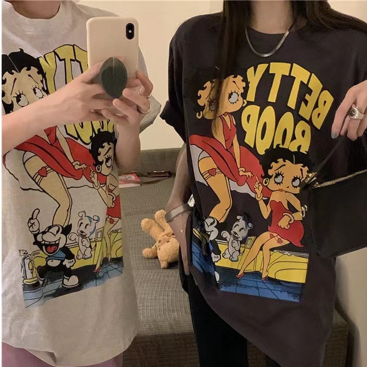 Áo thun NRVP 100% cotton tay ngắn thời trang plus size