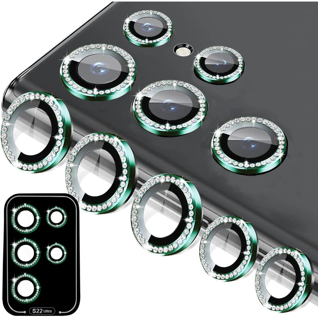 Khung Bảo Vệ Ống Kính Máy Ảnh Bằng Hợp Kim Nhôm Chống Trầy Cho samsung galaxy s22 ultra s23 ultra utra s24 ultra s23 +