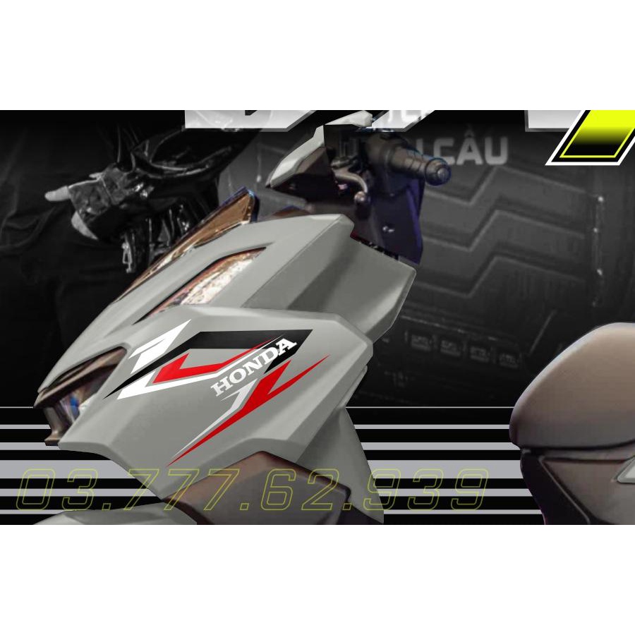 Tem rời Vario 160 xe xám xi măng - mẫu mới 2023 siêu hot