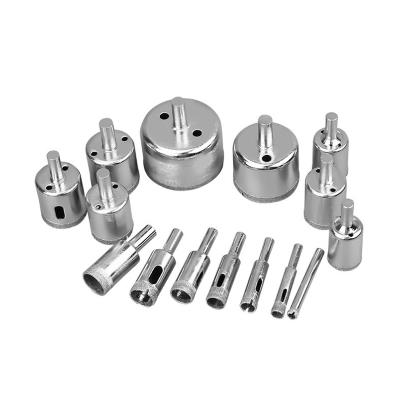 Bộ Mũi Khoan Lỗ Cho Vật Liệu Gốm / Kính / Gạch Men / Kim Cương