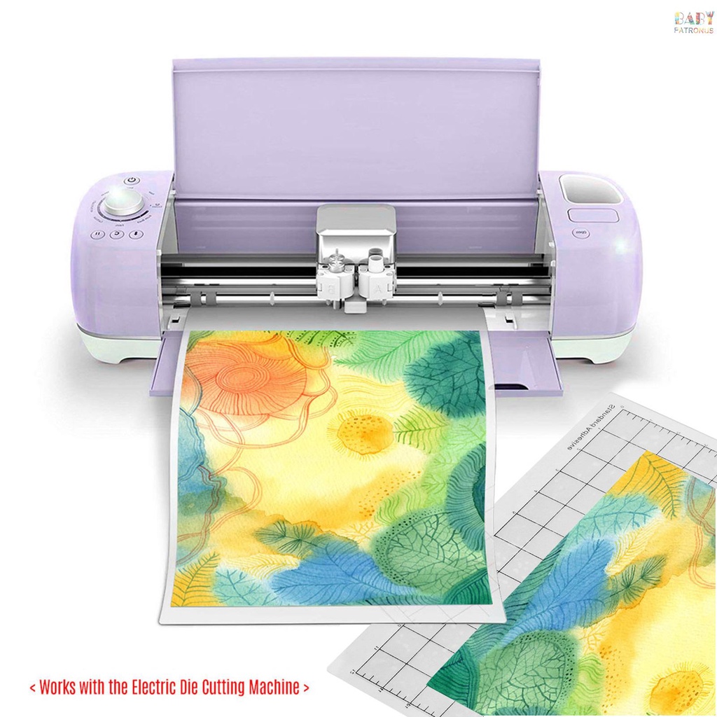 Set 5 Tấm Lót Cắt Trong Suốt Tự Dính 12 X 12-Inch Cho Silhouette Cameo Cricut Explore