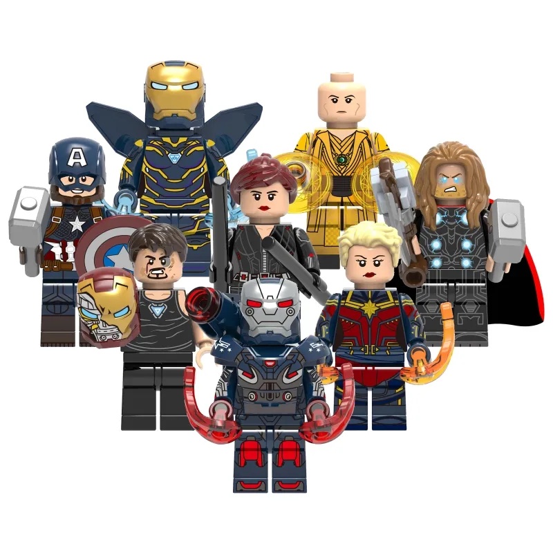 Mô Hình Đồ Chơi Giáo Dục Loki Pepper Gamora Shuri