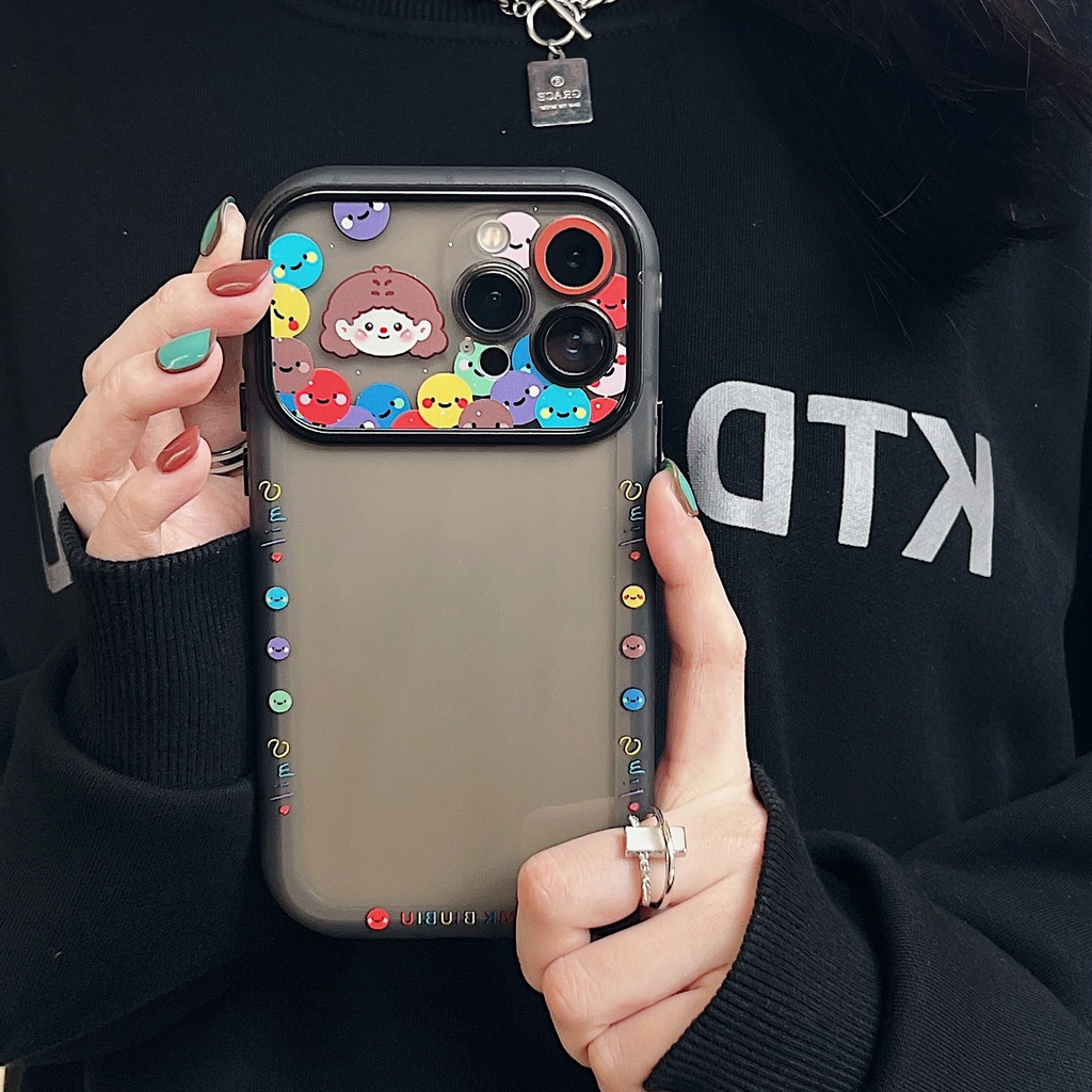 Ốp Điện Thoại TPU Dẻo Trong Suốt Họa Tiết Hoạt Hình Cô Gái &amp; Động Vật Cho iPhone 14 13 12 11Pro Max 14 Plus